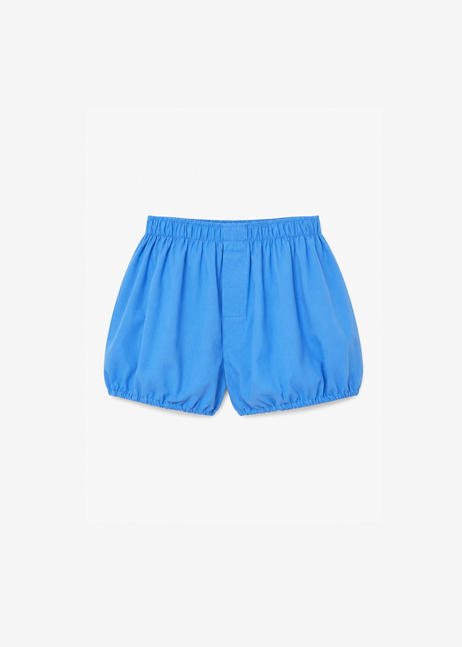 Ameglia Bubble Hem Mini Shorts - Blue - Image 7