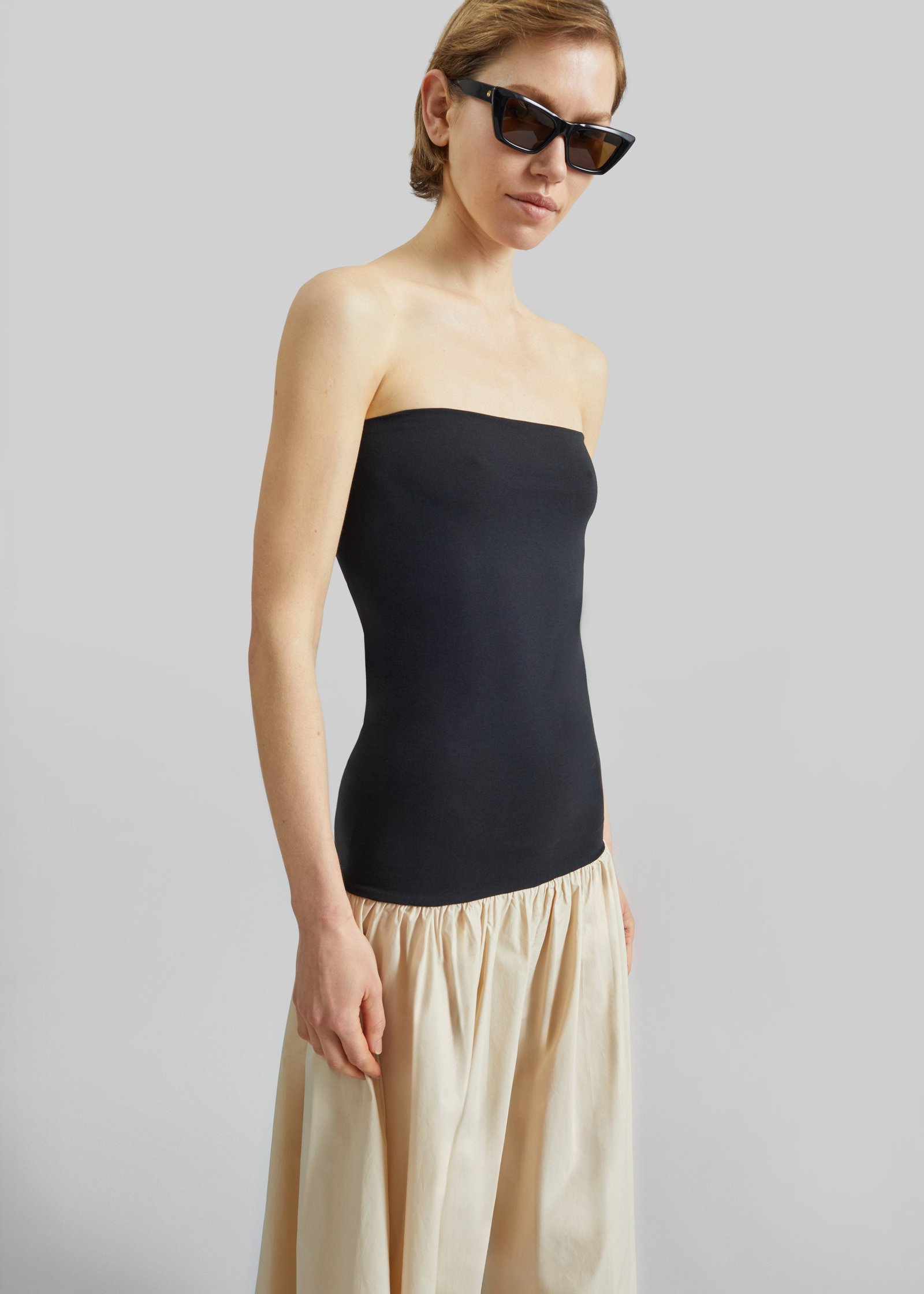 By Malene Birger Marc Cotton Maxi Dress - Oyster Gray - Image 2