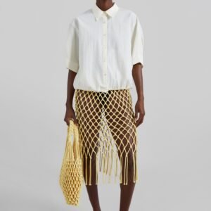 Comporta Drawstring Shirt - Cream