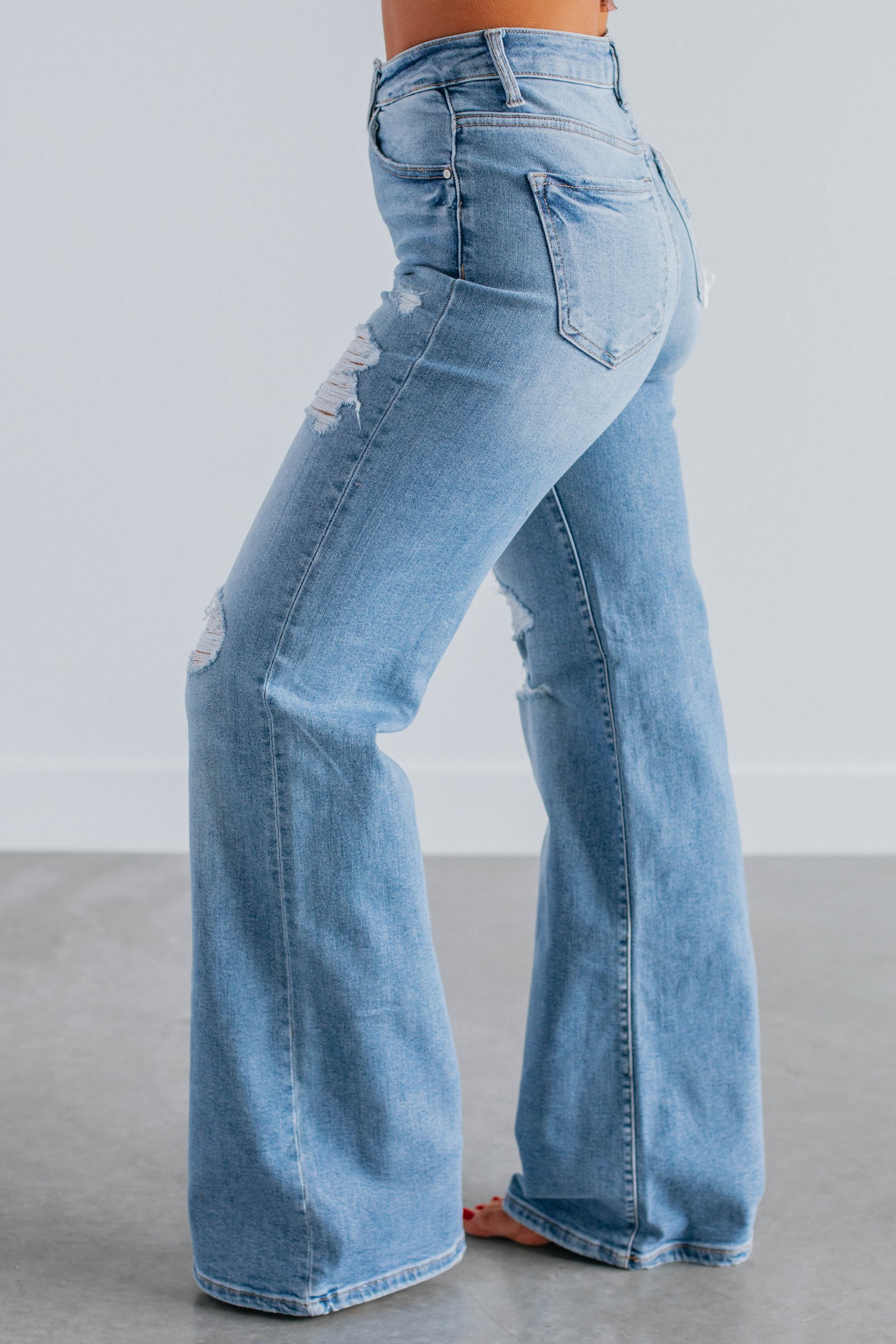 Kimora Risen Jeans - Medium Wash - Image 2