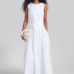 Loulou de Saison Ama Flared Dress - White