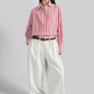 Teano Curved Pants - Off White