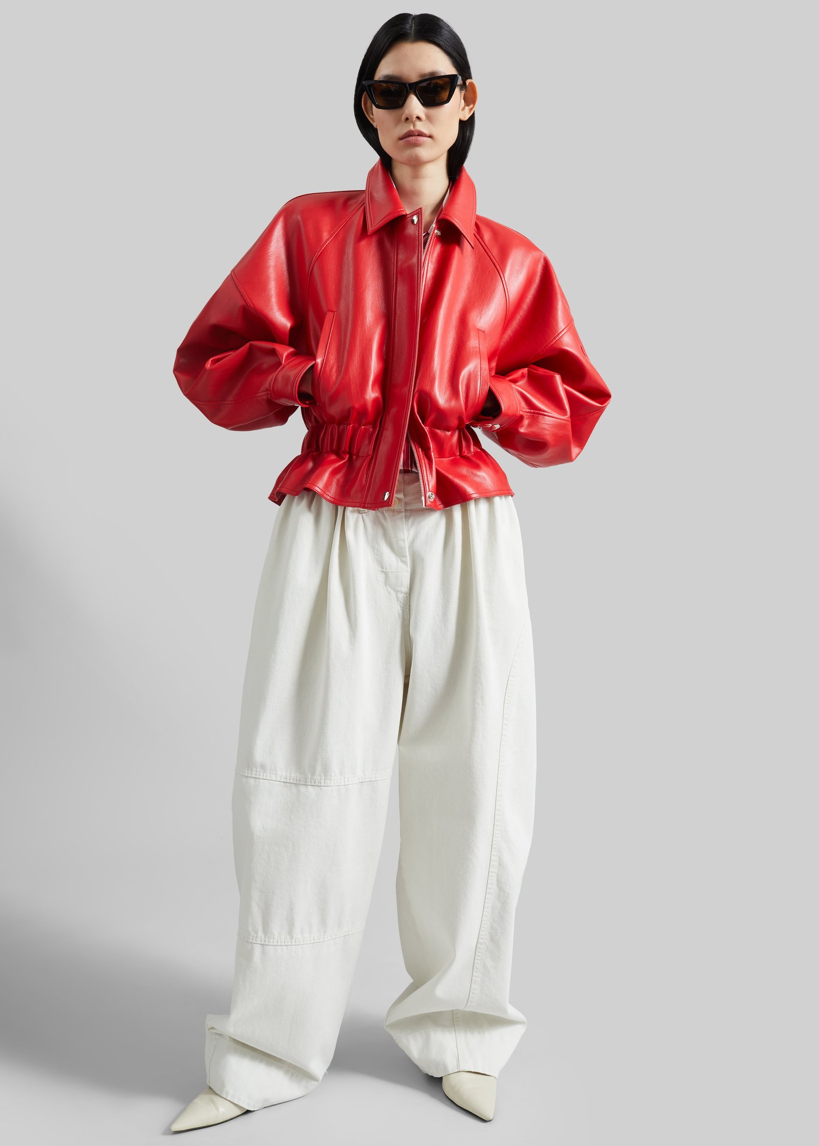 Teano Curved Pants - Off White - Image 6
