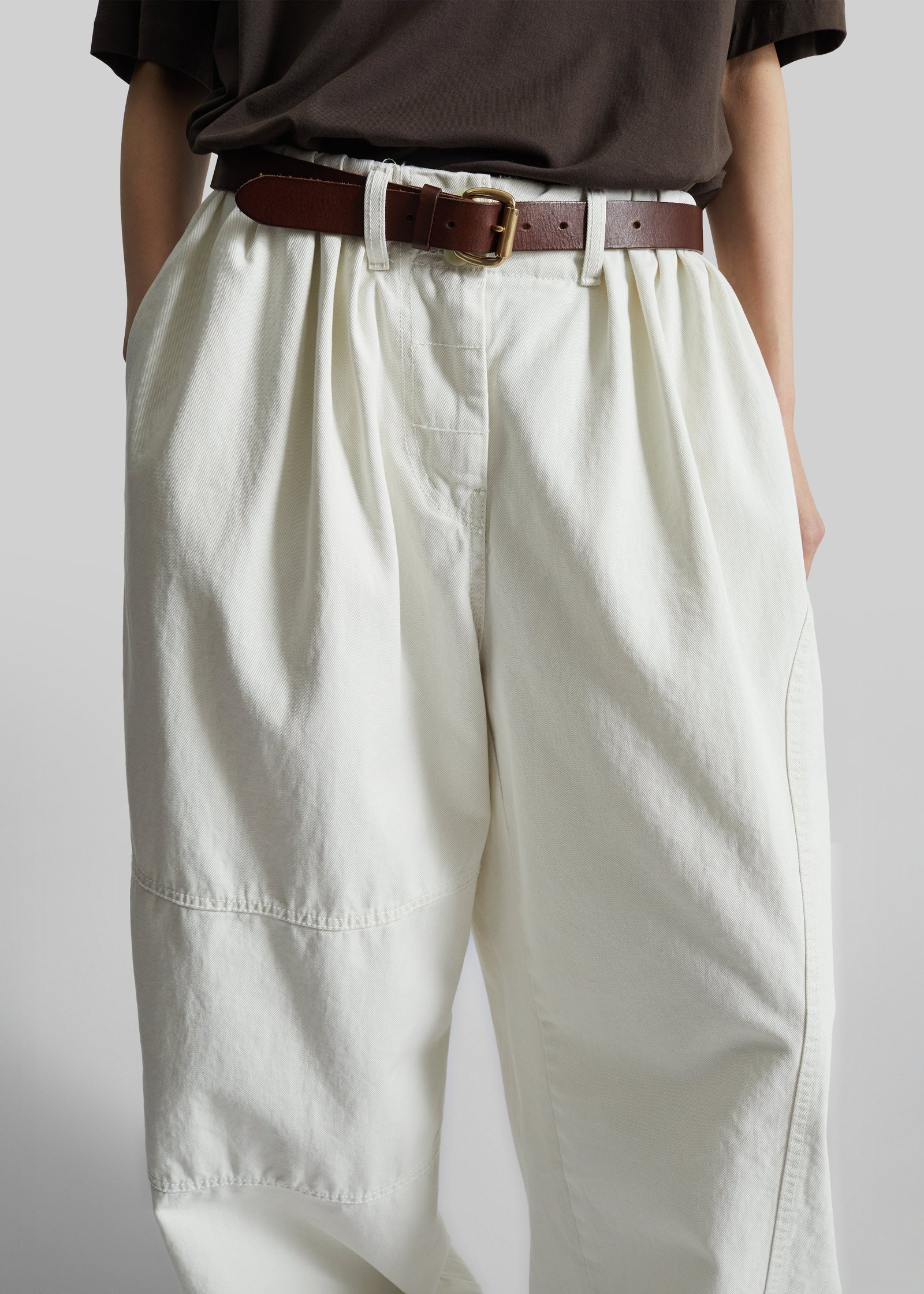 Teano Curved Pants - Off White - Image 3