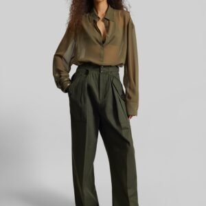 Tova Cargo Pants - Deep Green
