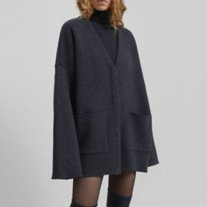 Tynset Oversized Cardigan - Charcoal